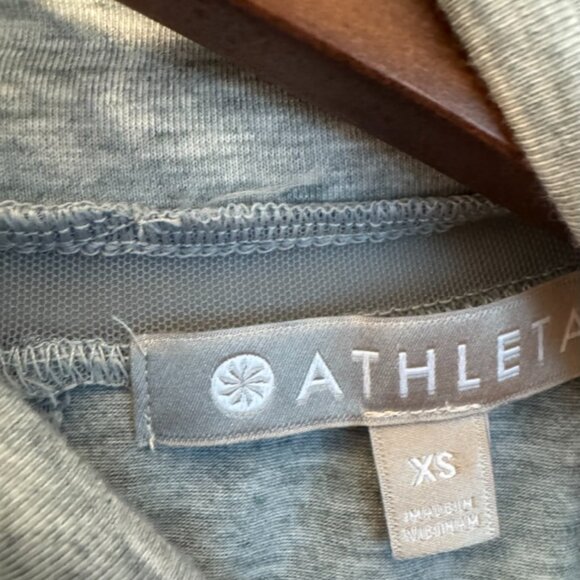NWT Athleta Industry Gray Mesh Panels Tank $69 XS - Picture 6 of 7